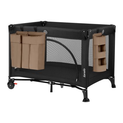 Lionelo - Organizer per lettino 3 in 1 SIDEPOCKET Beige