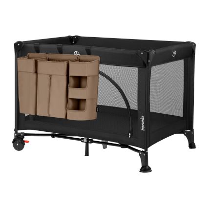 Lionelo - Organizer per lettino 3 in 1 SIDEPOCKET Beige