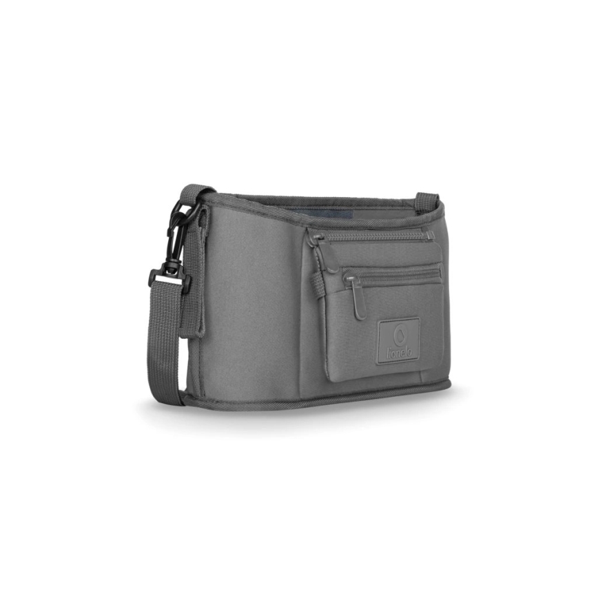 Lionelo - Organizer per passeggino LITTLE CUBE Grigio Pietra