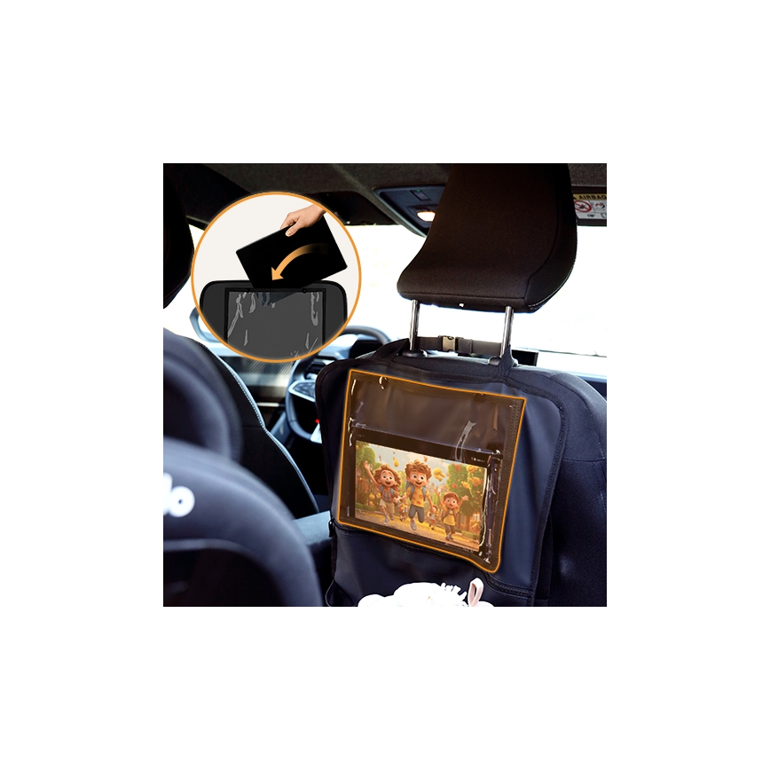 Lionelo - Organizzatore per auto SEAT ORGANIZER Nero