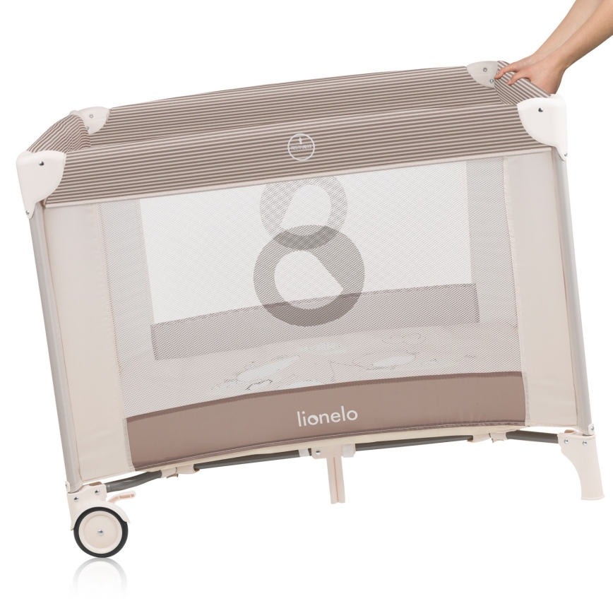 Lionelo - Pannello da Gioco BONNIE Beige Sand