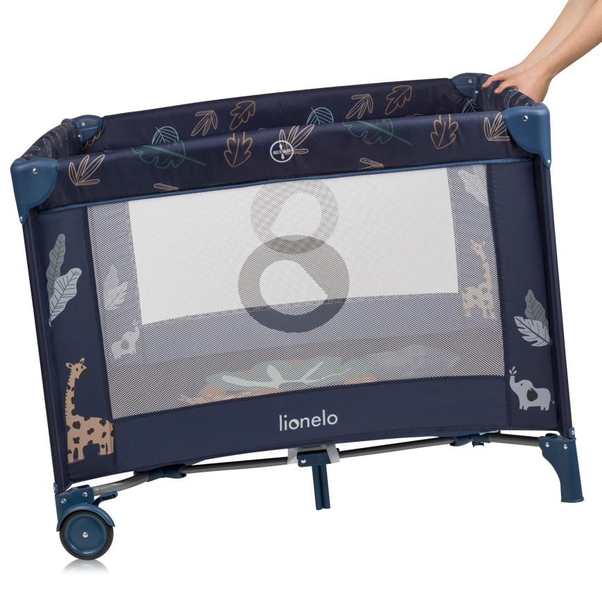 Lionelo - Pannello di gioco BONNIE Blu Navy