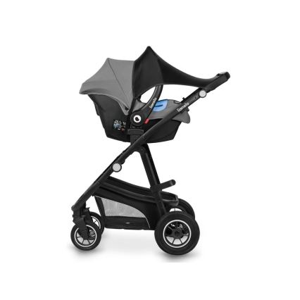 Lionelo - Parasole per passeggino SUN COVER Black Carbon