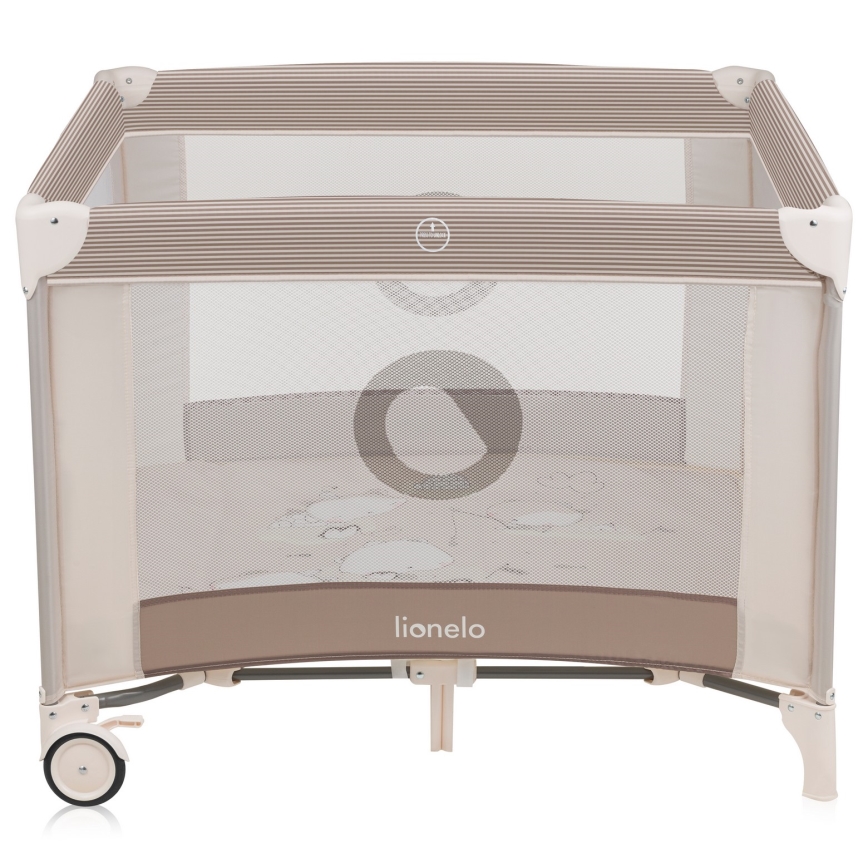 Lionelo - Parcogiochi BONNIE Beige Sabbia