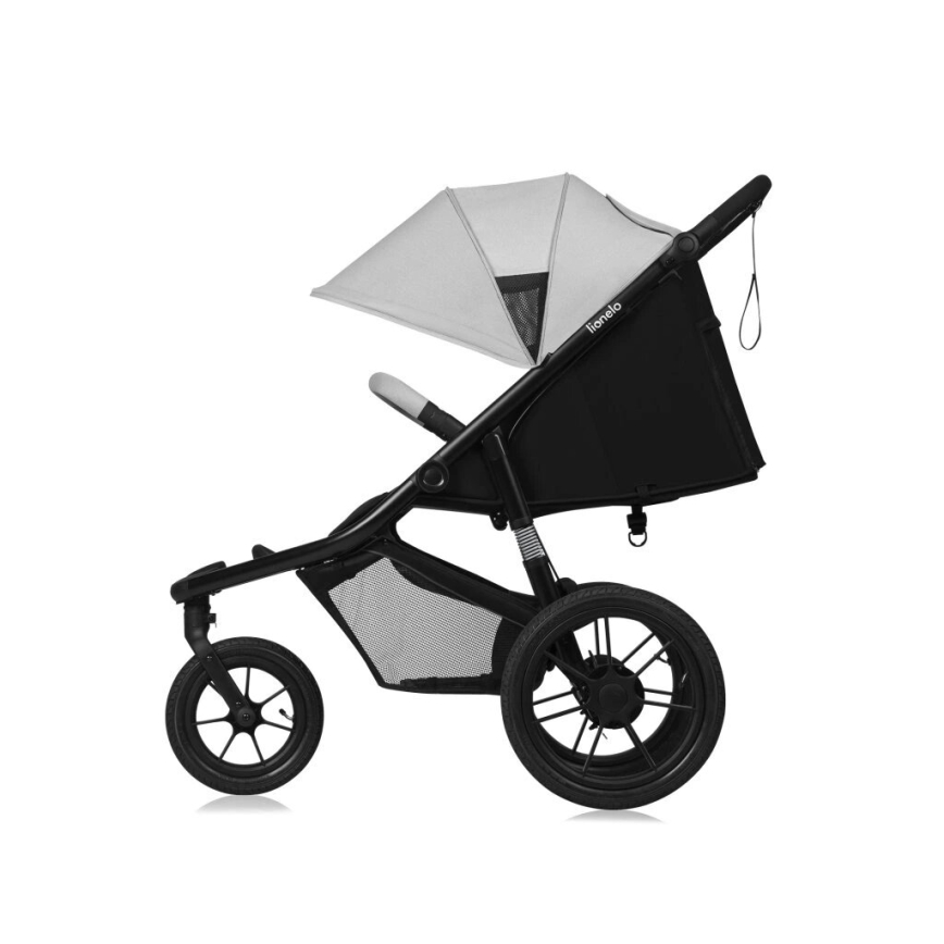 Lionelo - Passeggino AZURA nero/grigio