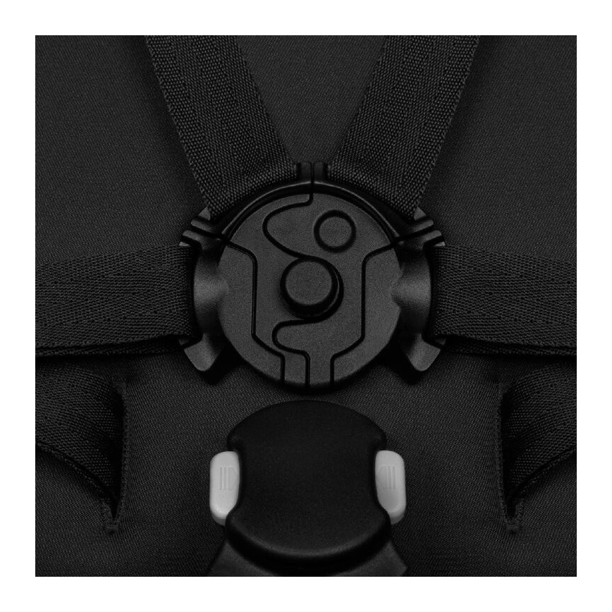 Lionelo - Passeggino AZURA nero/grigio