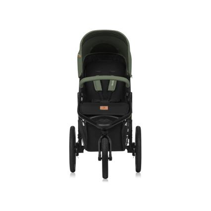 Lionelo - Passeggino AZURA nero/verde