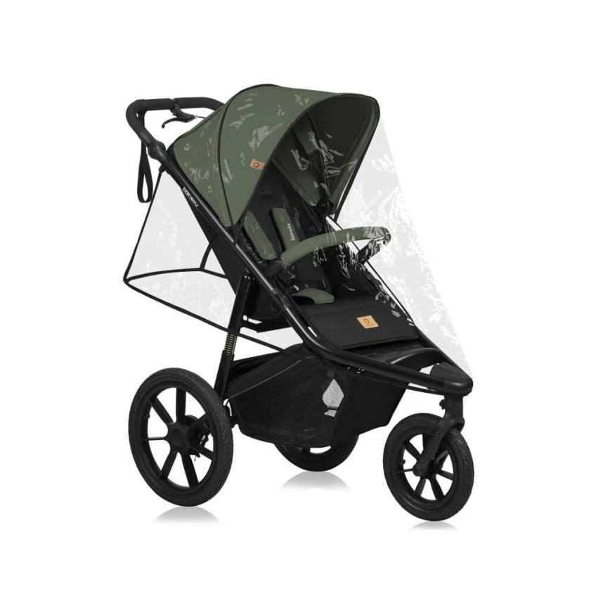 Lionelo - Passeggino AZURA nero/verde