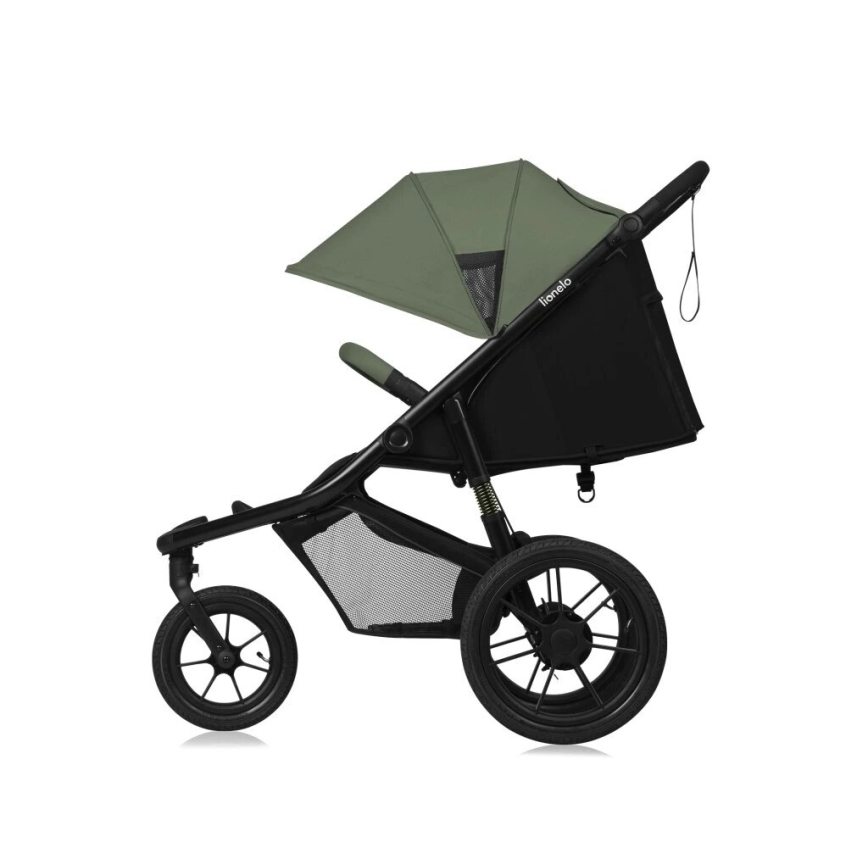 Lionelo - Passeggino AZURA nero/verde