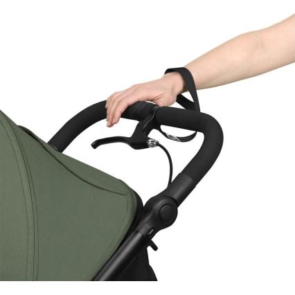 Lionelo - Passeggino AZURA nero/verde