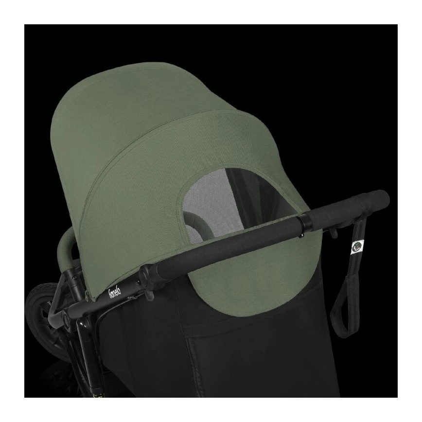 Lionelo - Passeggino AZURA nero/verde