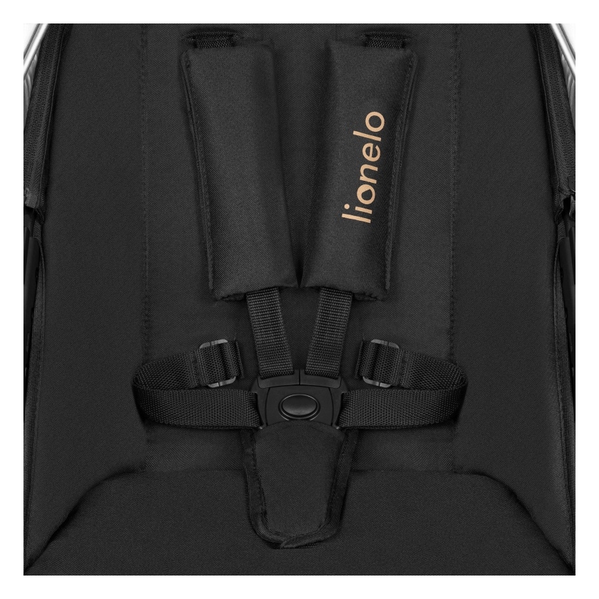 Lionelo - Passeggino combinato 2 in 1 AMBER Black Onyx
