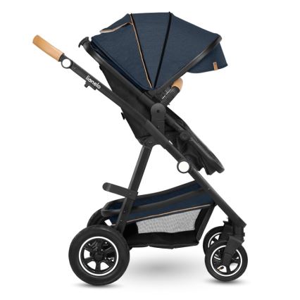 Lionelo - Passeggino combinato 2 in 1 AMBER Blu Navy