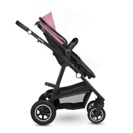 Lionelo - Passeggino combinato 2 in 1 AMBER Pink Rose