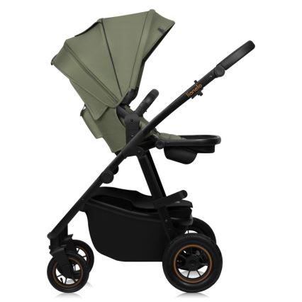 Lionelo - Passeggino combinato 2 in 1 AMBER PLUS Verde Foresta