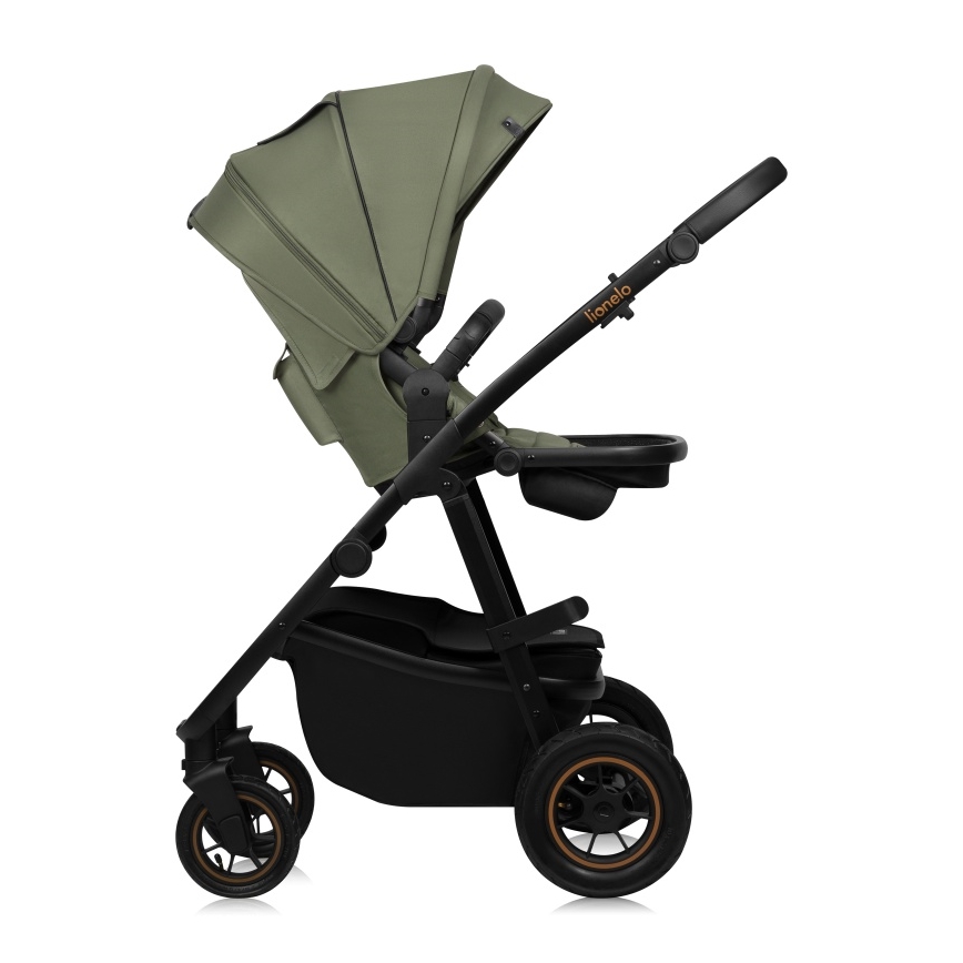 Lionelo - Passeggino combinato 2 in 1 AMBER PLUS Verde Foresta