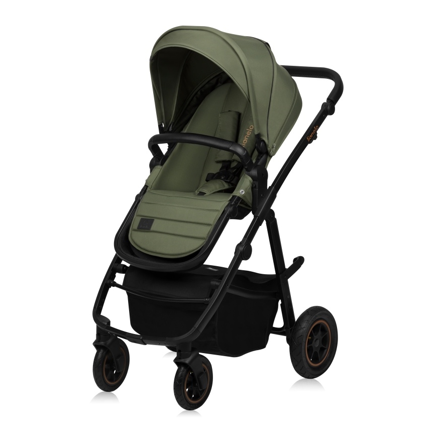 Lionelo - Passeggino combinato 2 in 1 AMBER PLUS Verde Foresta