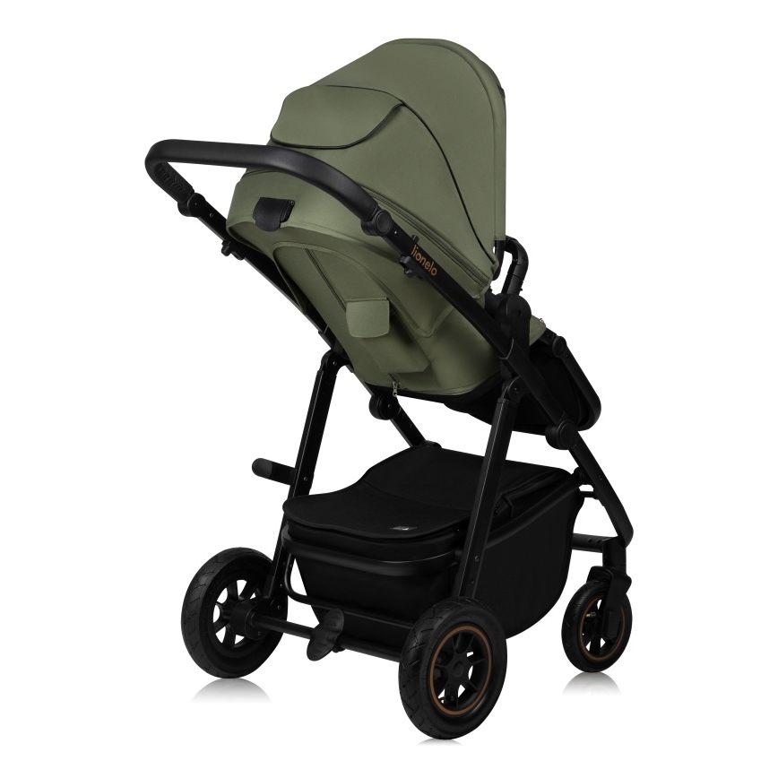 Lionelo - Passeggino combinato 2 in 1 AMBER PLUS Verde Foresta