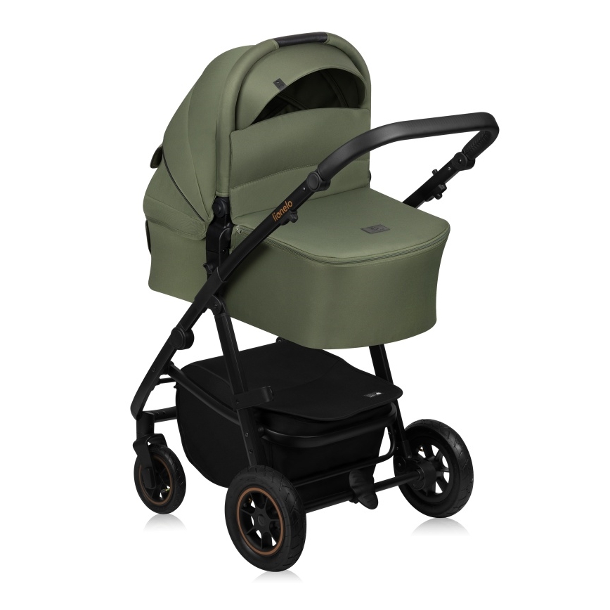 Lionelo - Passeggino combinato 2 in 1 AMBER PLUS Verde Foresta