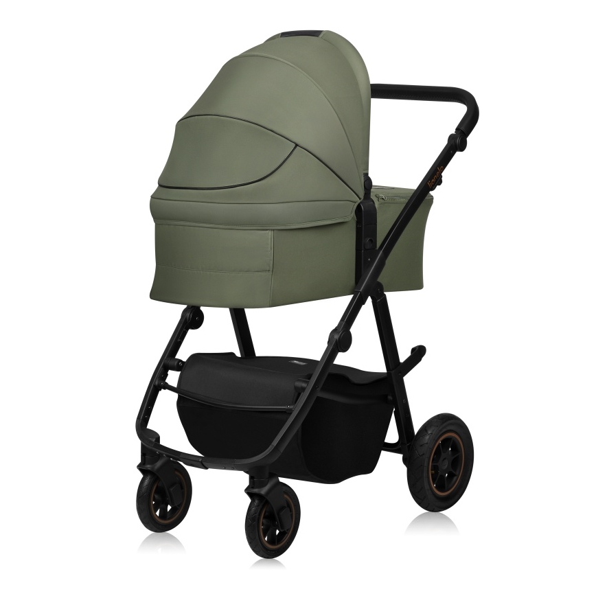 Lionelo - Passeggino combinato 2 in 1 AMBER PLUS Verde Foresta