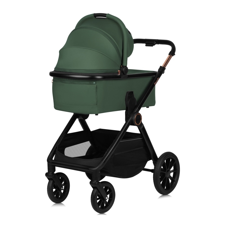 Lionelo - Passeggino combinato 2 in 1 LAYLA Foresta Verde