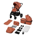 Lionelo - Passeggino combinato 2 in 1 LAYLA Marrone Ruggine