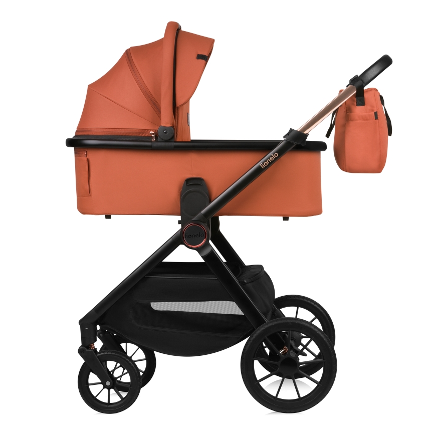Lionelo - Passeggino combinato 2 in 1 LAYLA Marrone ruggine
