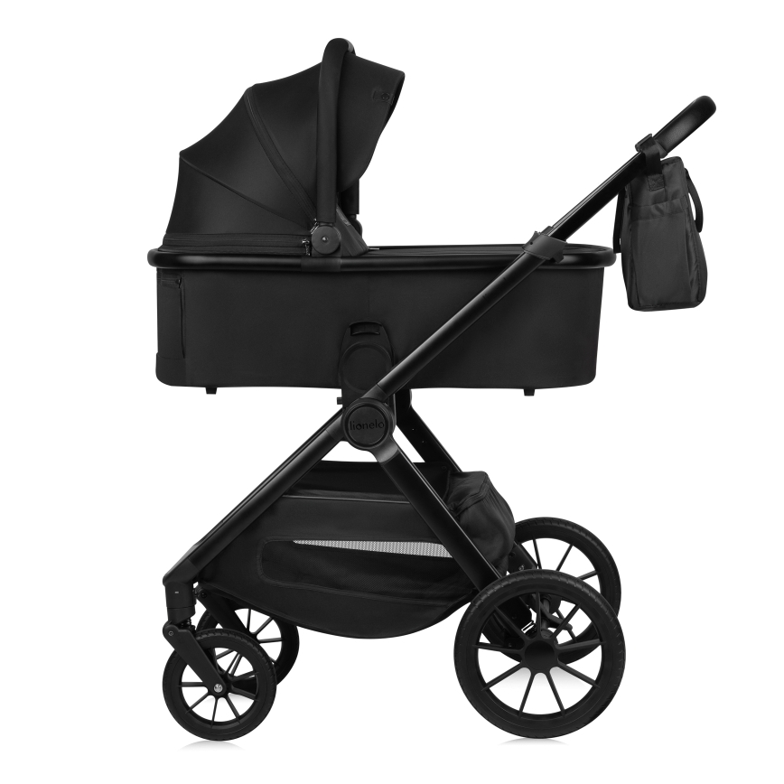 Lionelo - Passeggino combinato 2 in 1 LAYLA Nero Onice