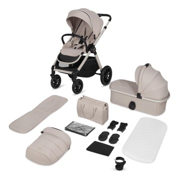 Lionelo - Passeggino combinato 2 in 1 LAYLA Sabbia