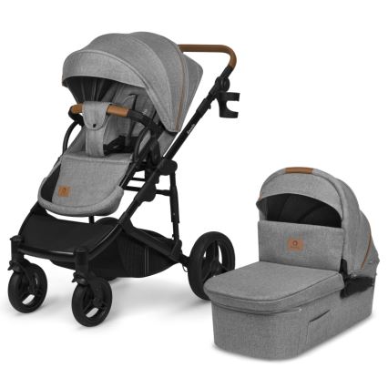 Lionelo - Passeggino combinato 2 in 1 MARI TOUR Grigio Pietra