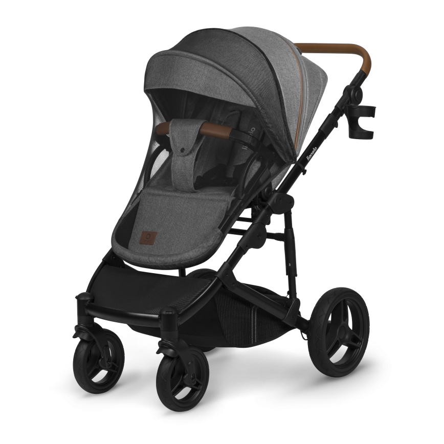 Lionelo - Passeggino combinato 2 in 1 MARI TOUR Grigio Pietra