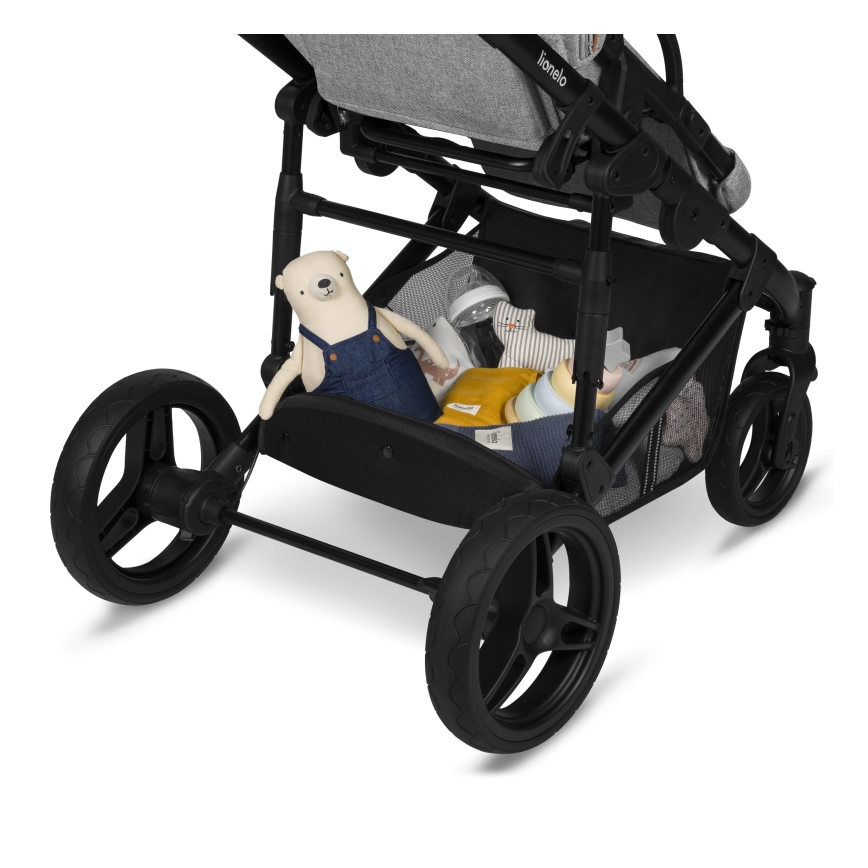 Lionelo - Passeggino combinato 2 in 1 MARI TOUR Grigio Pietra