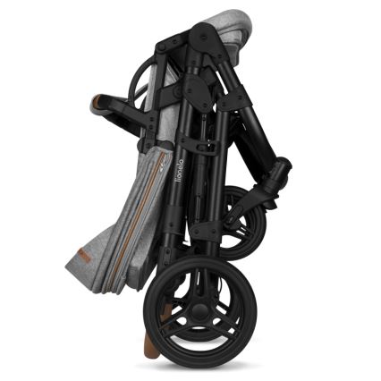 Lionelo - Passeggino combinato 2 in 1 MARI TOUR Grigio Pietra