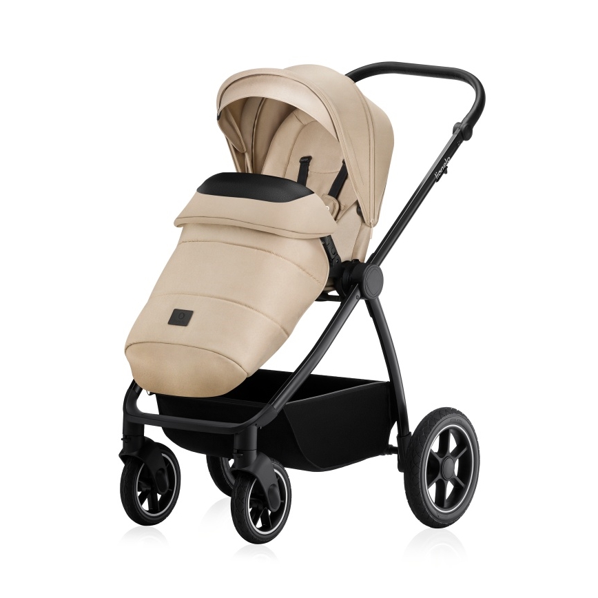 Lionelo - Passeggino combinato 2 in 1 MERIL Beige Sand