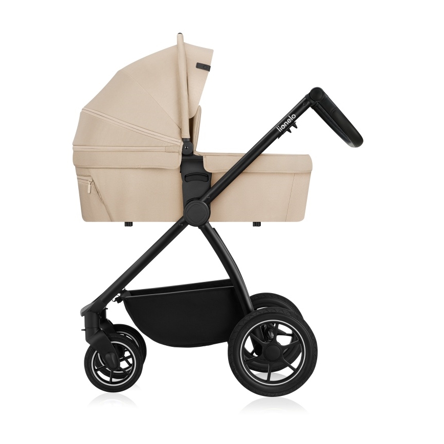 Lionelo - Passeggino combinato 2 in 1 MERIL Beige Sand