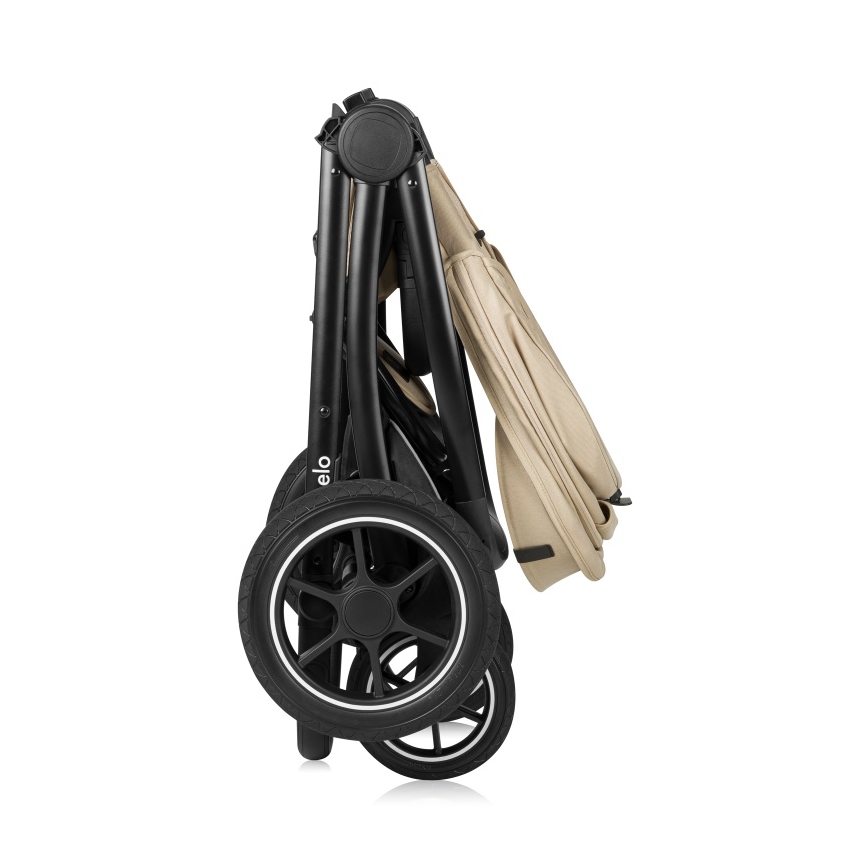Lionelo - Passeggino combinato 2 in 1 MERIL Beige Sand