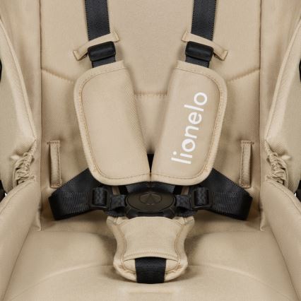Lionelo - Passeggino combinato 2 in 1 MERIL Beige Sand
