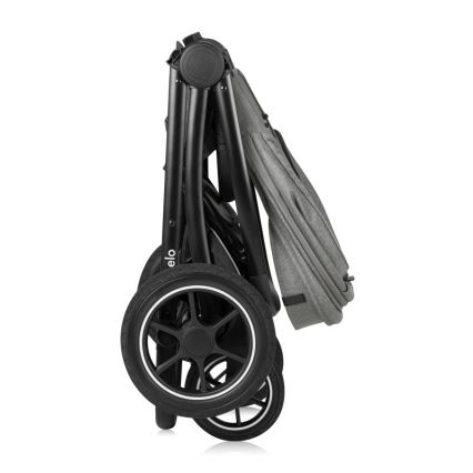 Lionelo - Passeggino combinato 2 in 1 MERIL Grey Stone