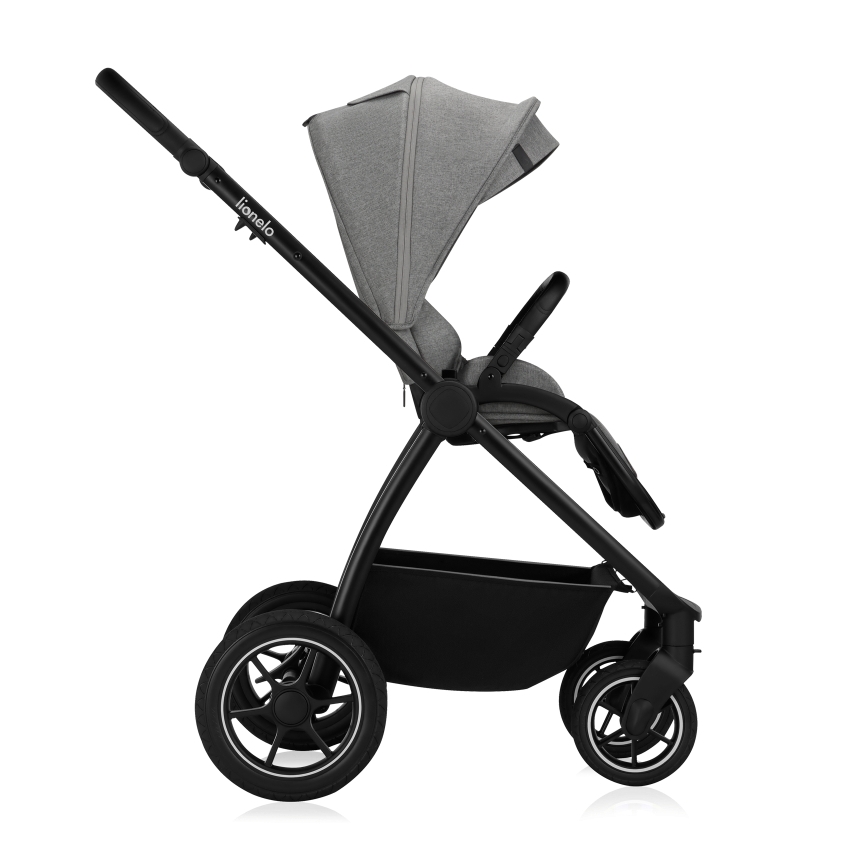 Lionelo - Passeggino combinato 2 in 1 MERIL Grigio Pietra