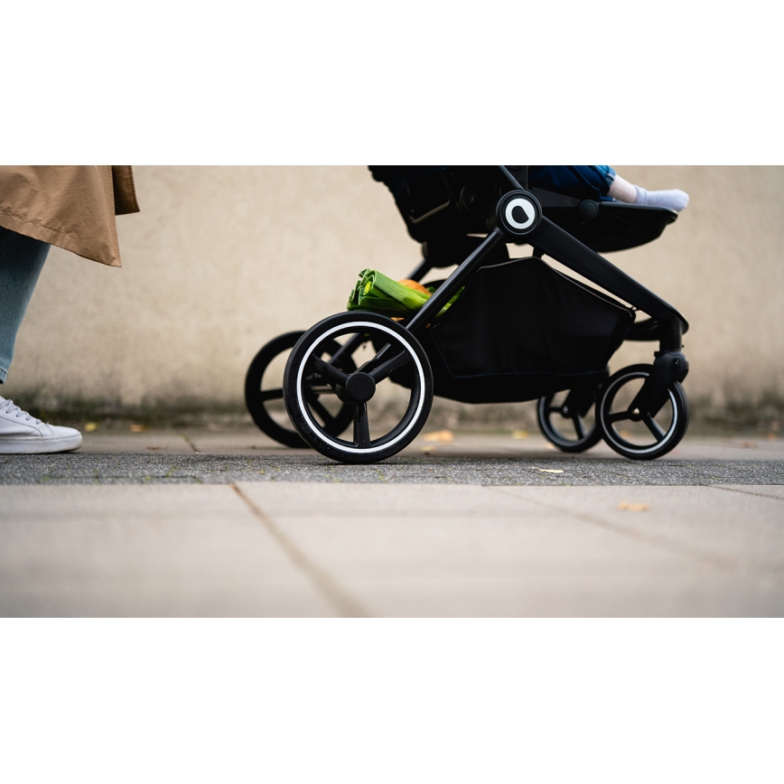 Lionelo - Passeggino combinato 2 in 1 MIKA Blue Navy