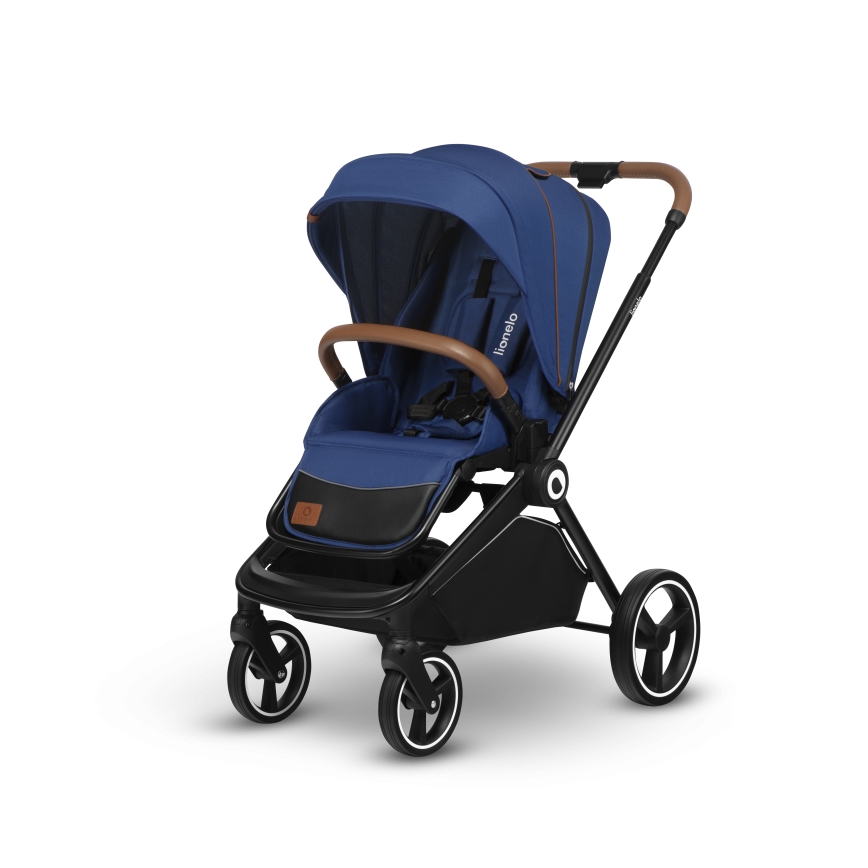Lionelo - Passeggino combinato 2 in 1 MIKA Blue Navy