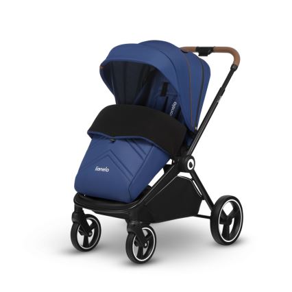 Lionelo - Passeggino combinato 2 in 1 MIKA Blue Navy