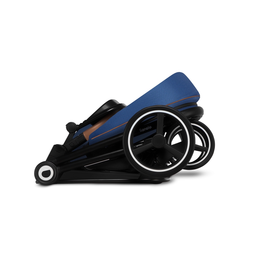 Lionelo - Passeggino combinato 2 in 1 MIKA Blue Navy