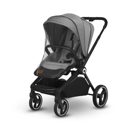 Lionelo - Passeggino combinato 2-in-1 MIKA Grigio Stone