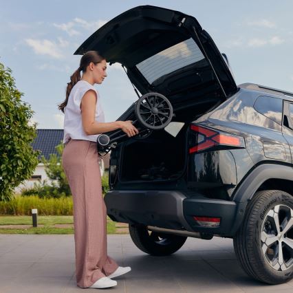 Lionelo - Passeggino combinato 2 in 1 MIKA PLUS Grey Stone