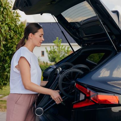 Lionelo - Passeggino combinato 2 in 1 MIKA PLUS Grey Stone