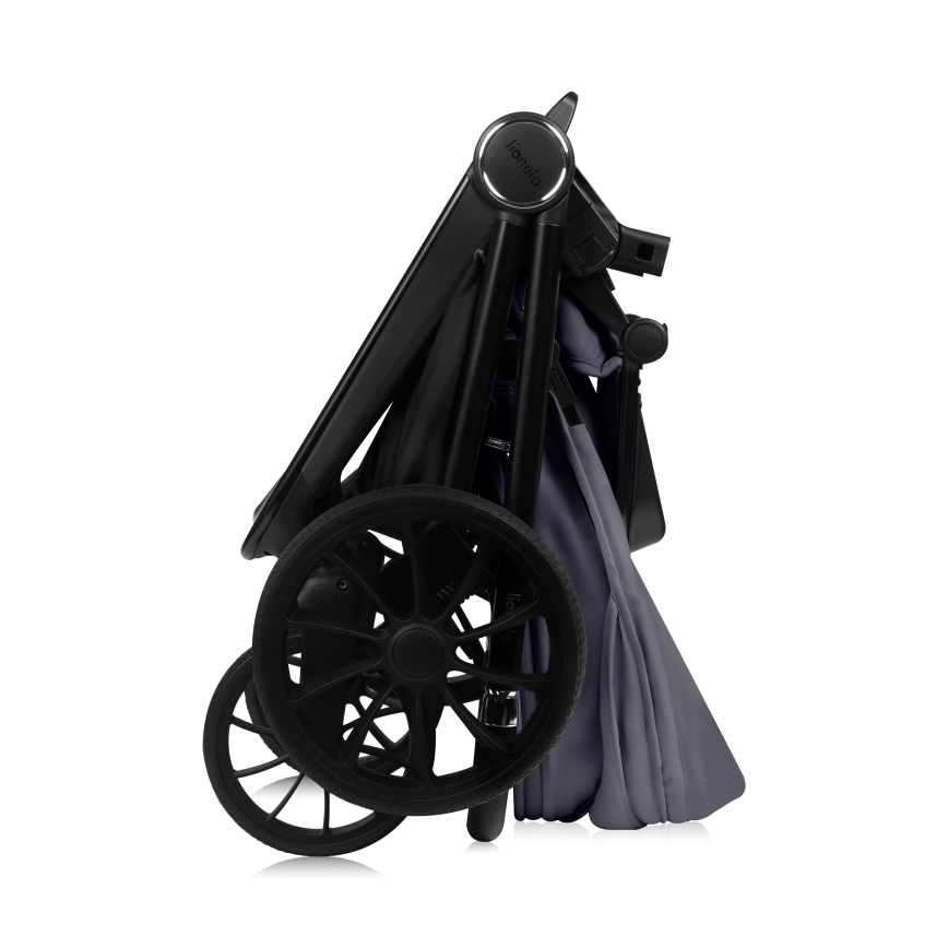 Lionelo - Passeggino combinato 2 in 1 MIKA PLUS Grey Stone