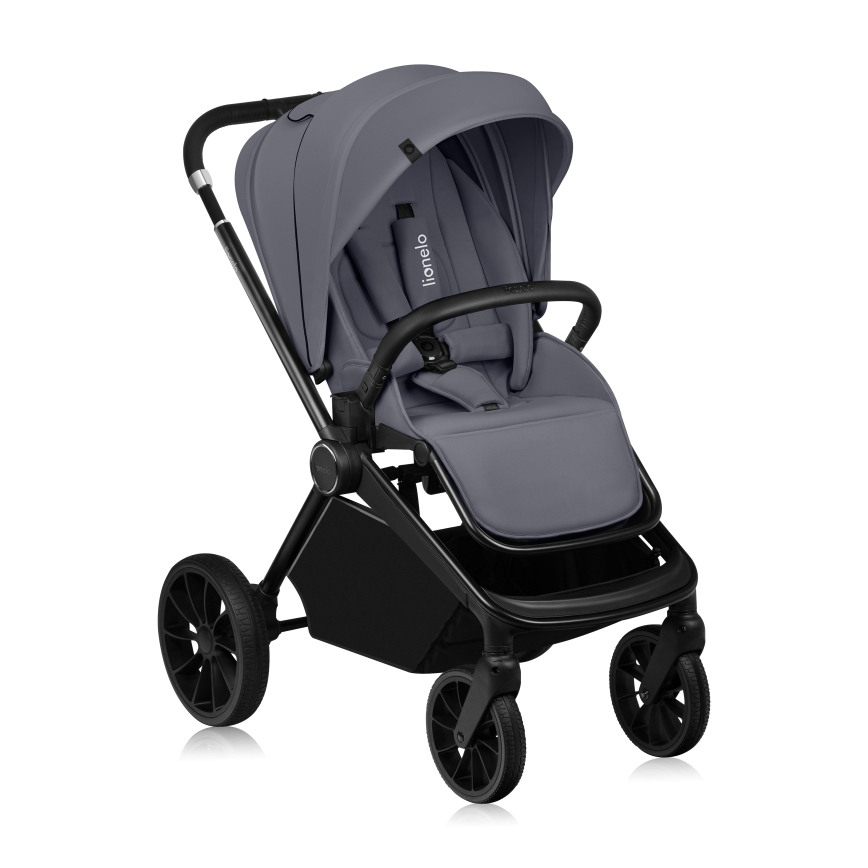 Lionelo - Passeggino combinato 2 in 1 MIKA PLUS Grigio Pietra