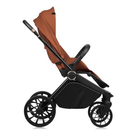 Lionelo - Passeggino combinato 2 in 1 MIKA PLUS Marrone ruggine