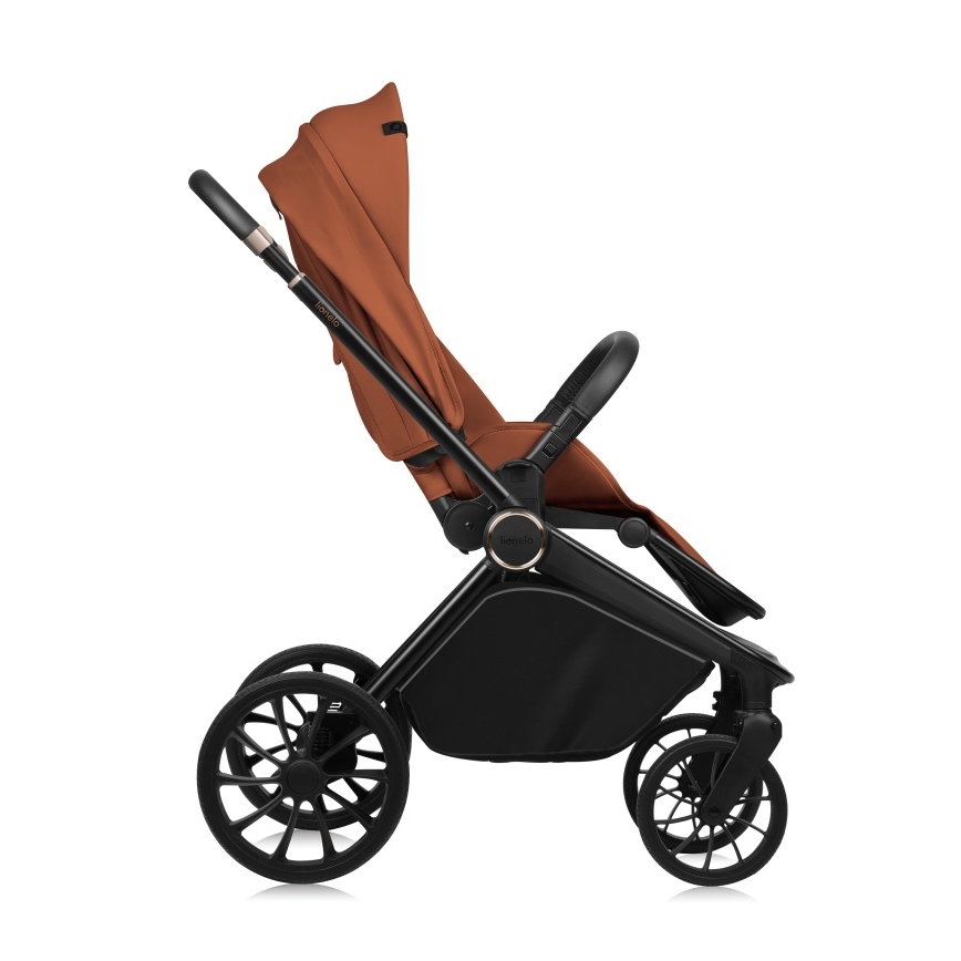Lionelo - Passeggino combinato 2 in 1 MIKA PLUS Marrone ruggine